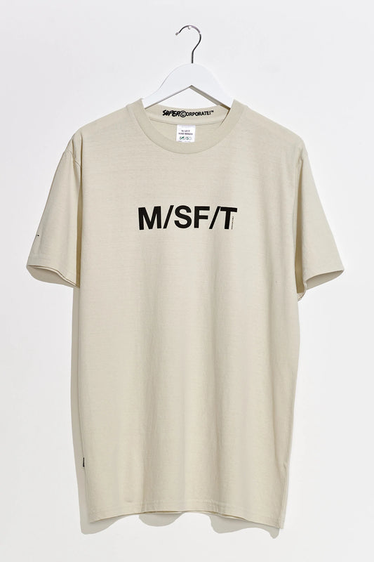 Supercorporate 50/50 Reg SS Tee - White