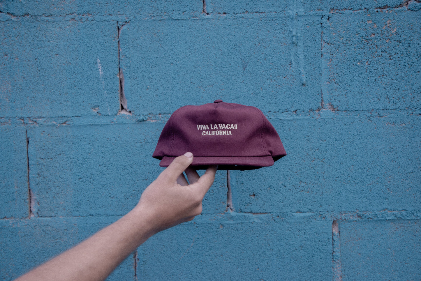 Viva California Cap - Maroon