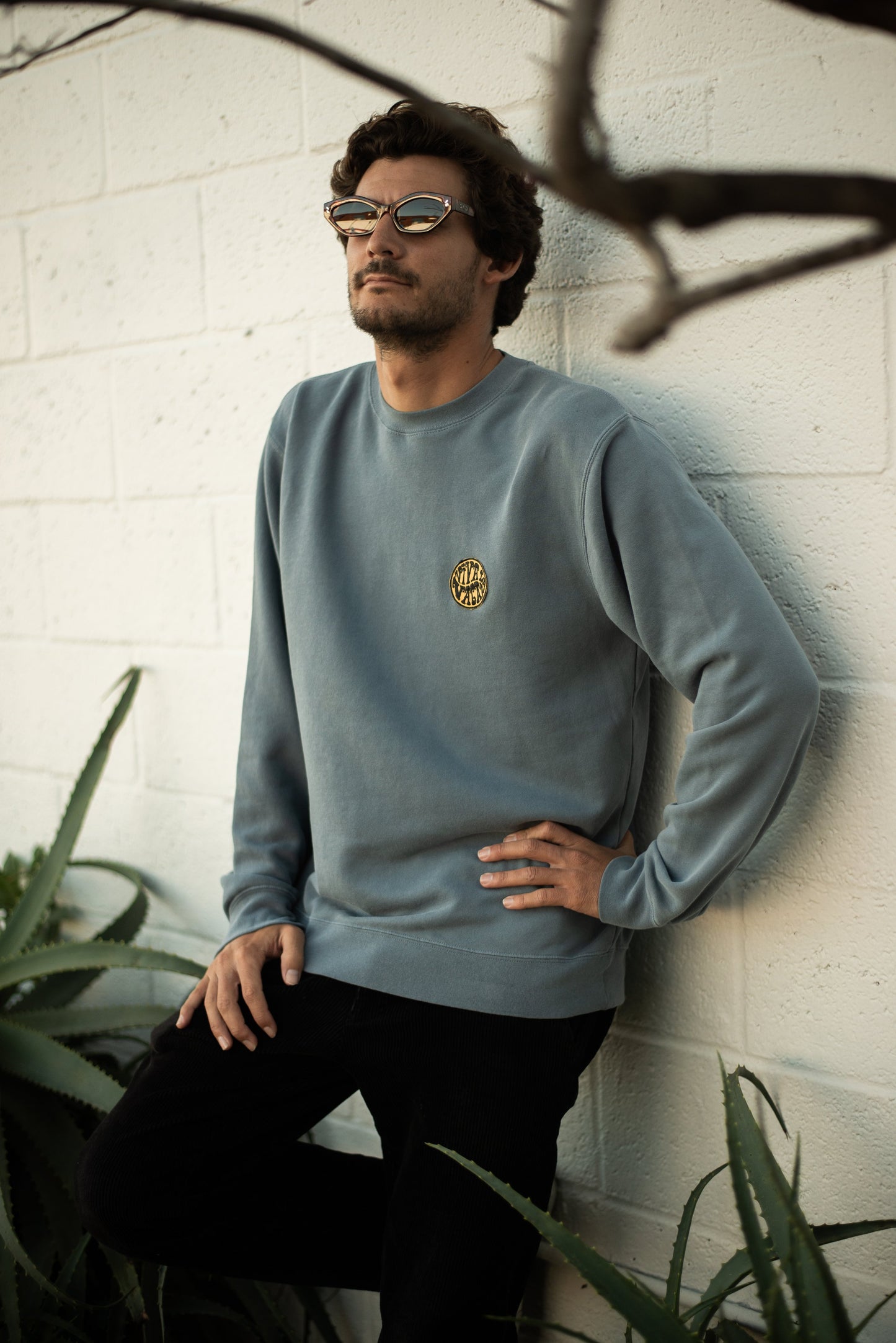 DECADE CREWNECK - VINTAGE BLUE JEAN