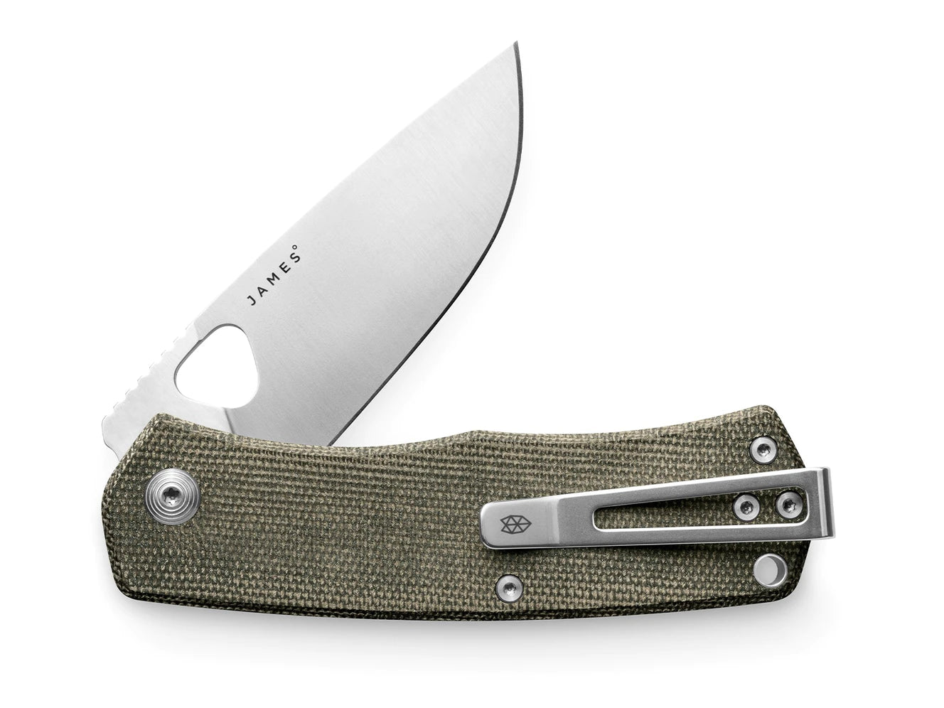 The Folsom - OD Green Micarta & Stainless