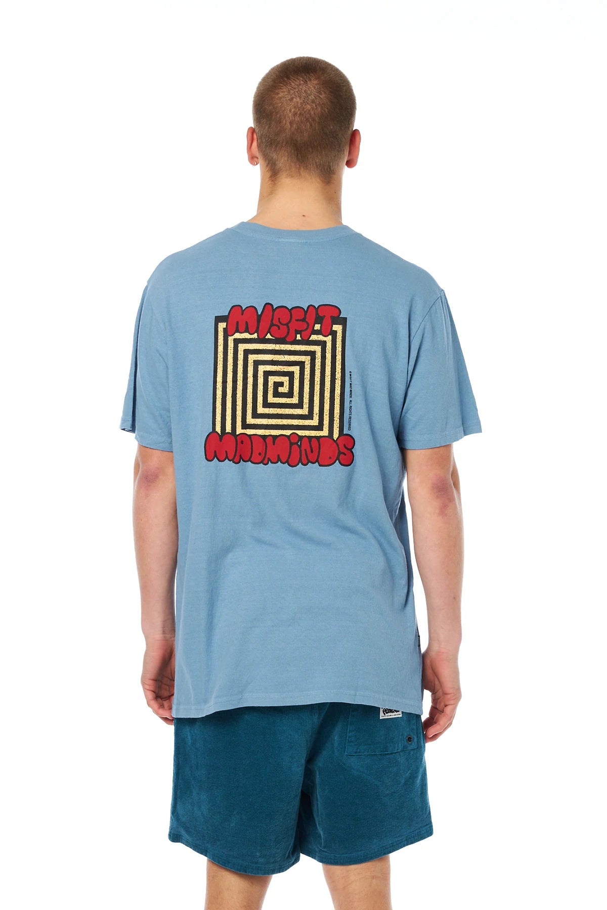 Loothole 50/50 Reg SS Tee - Pigment Washed