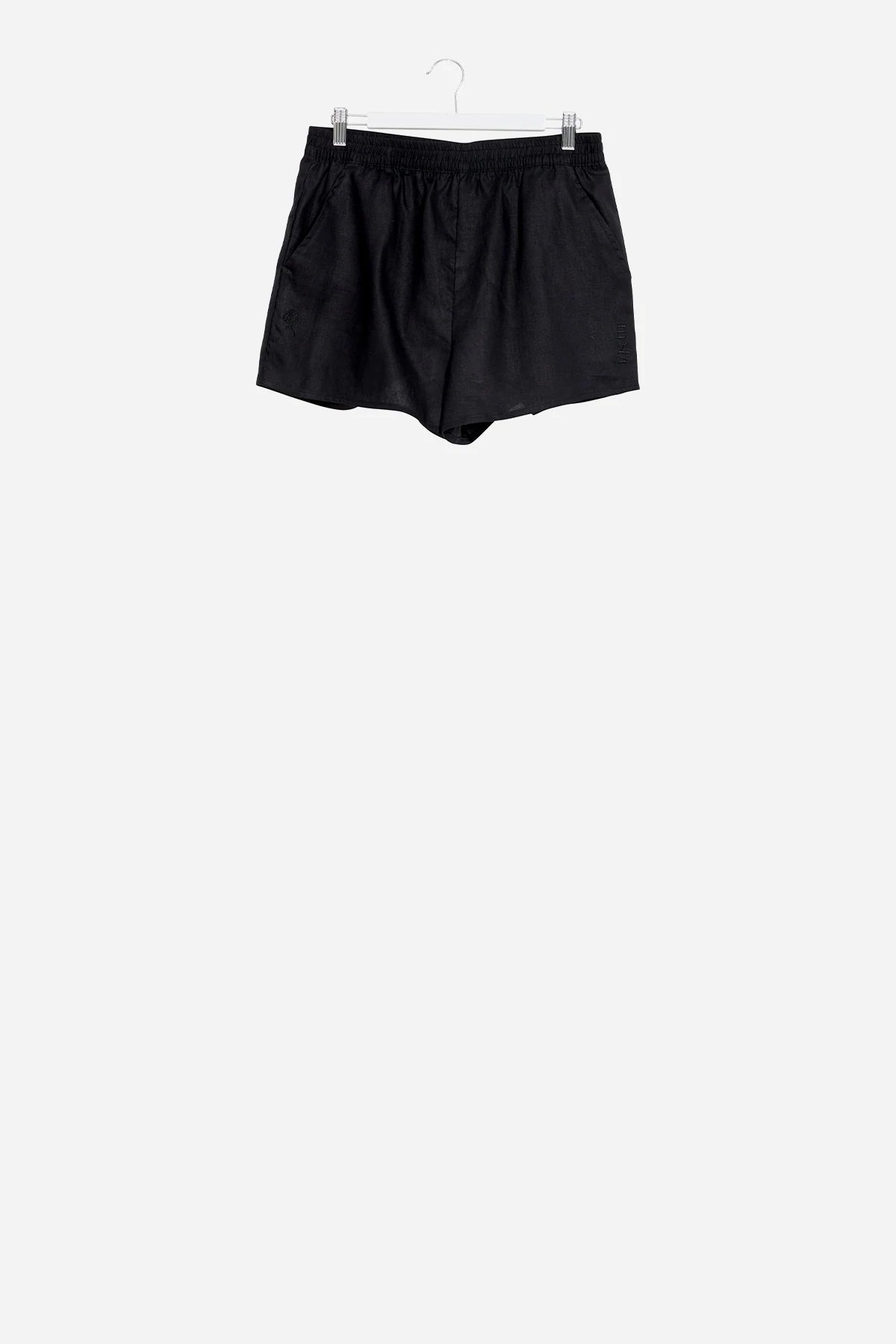 Well Tempered Linen Short - Black