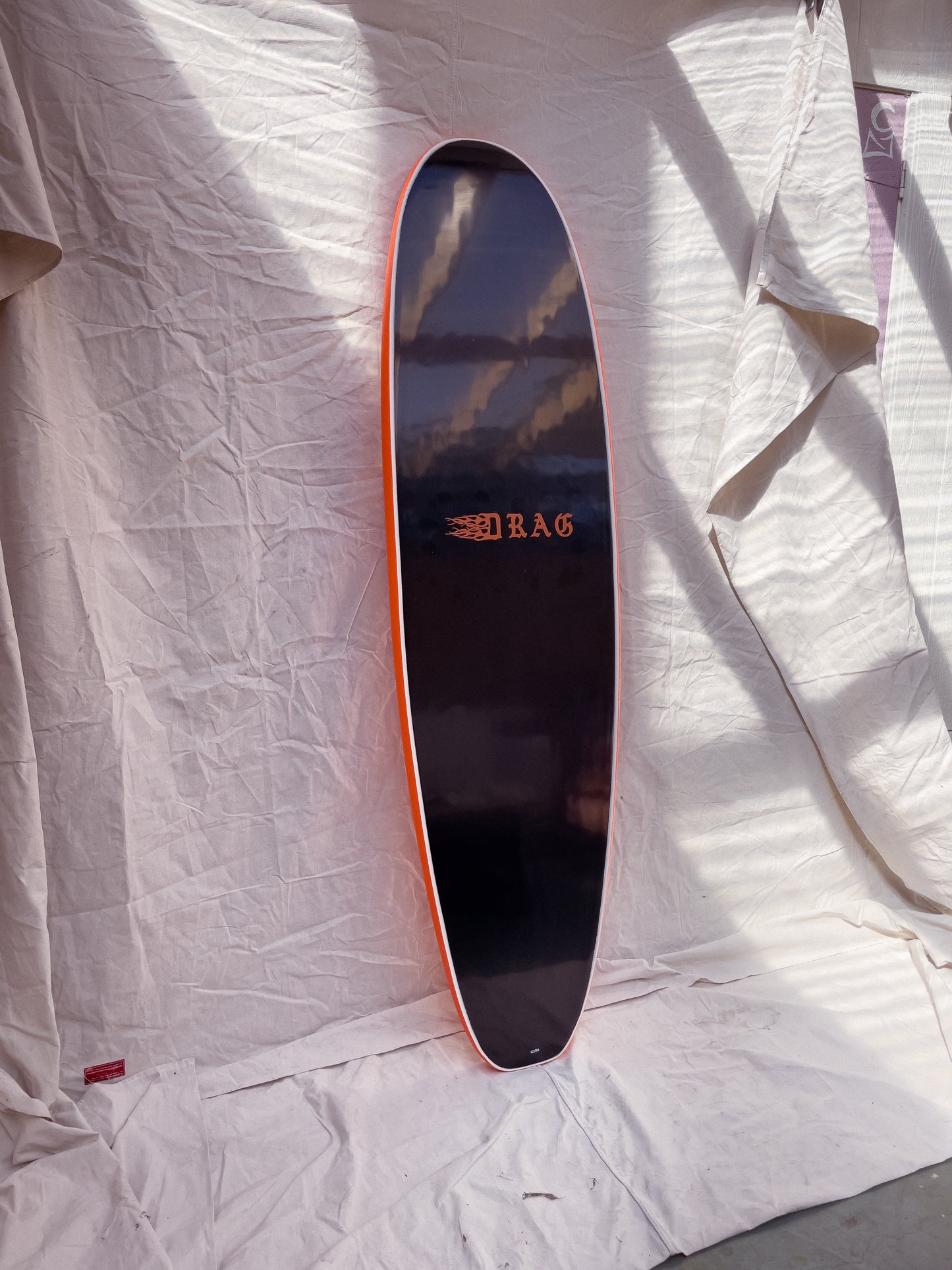 7'0 DRAG Board Co. Fire Finless