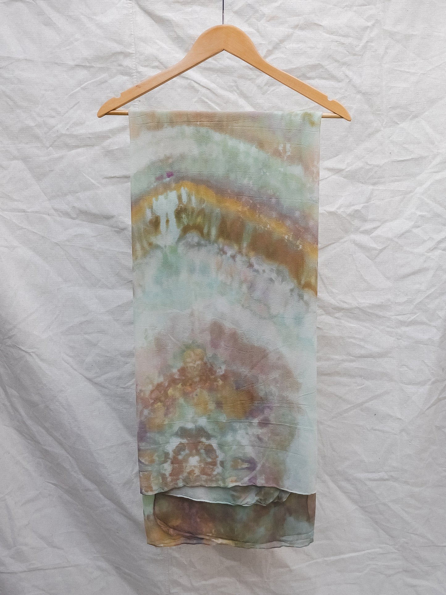 Sarong - hand dyed 100% silk charmeuse