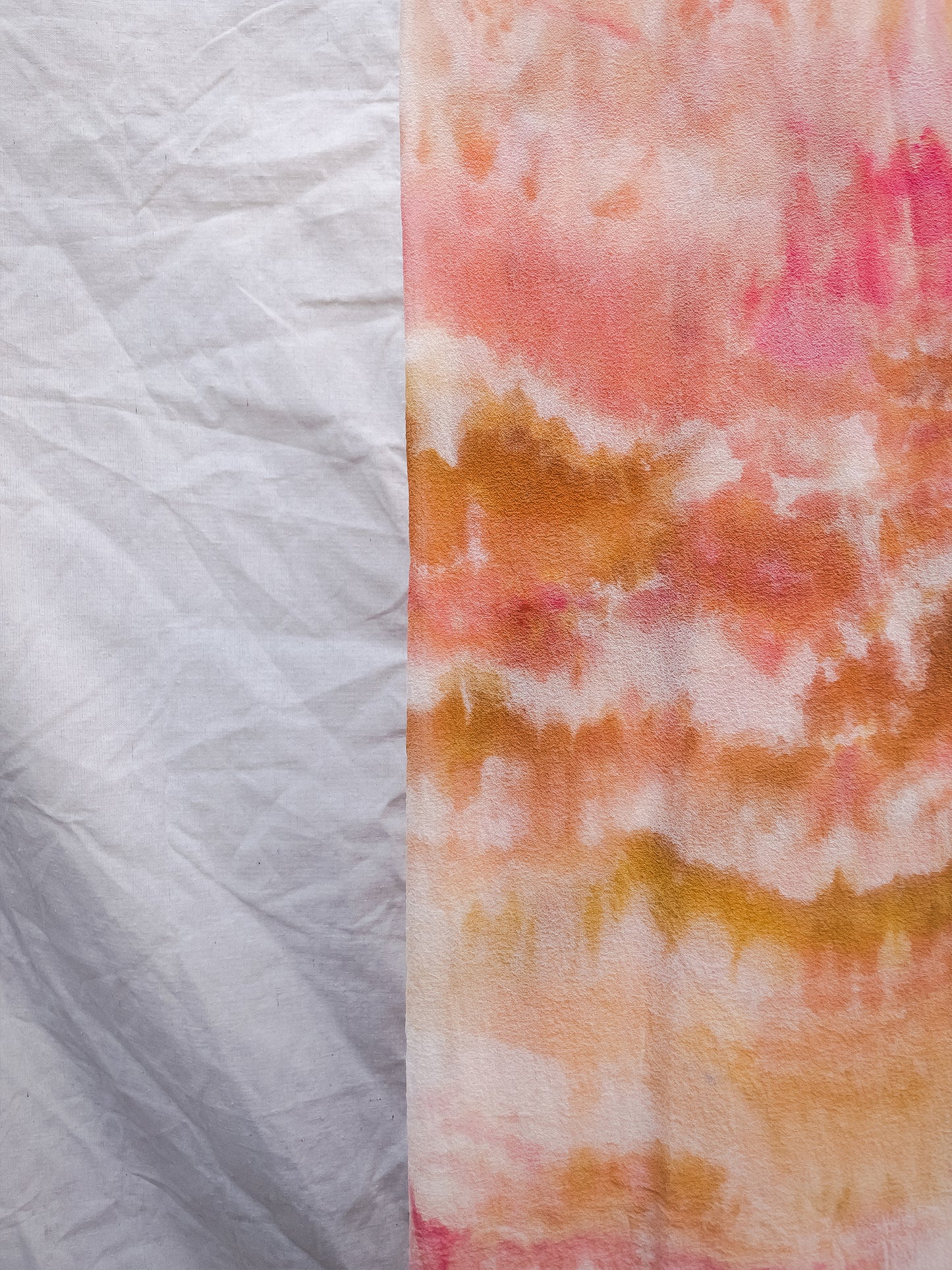 Sarong - hand dyed 100% silk charmeuse