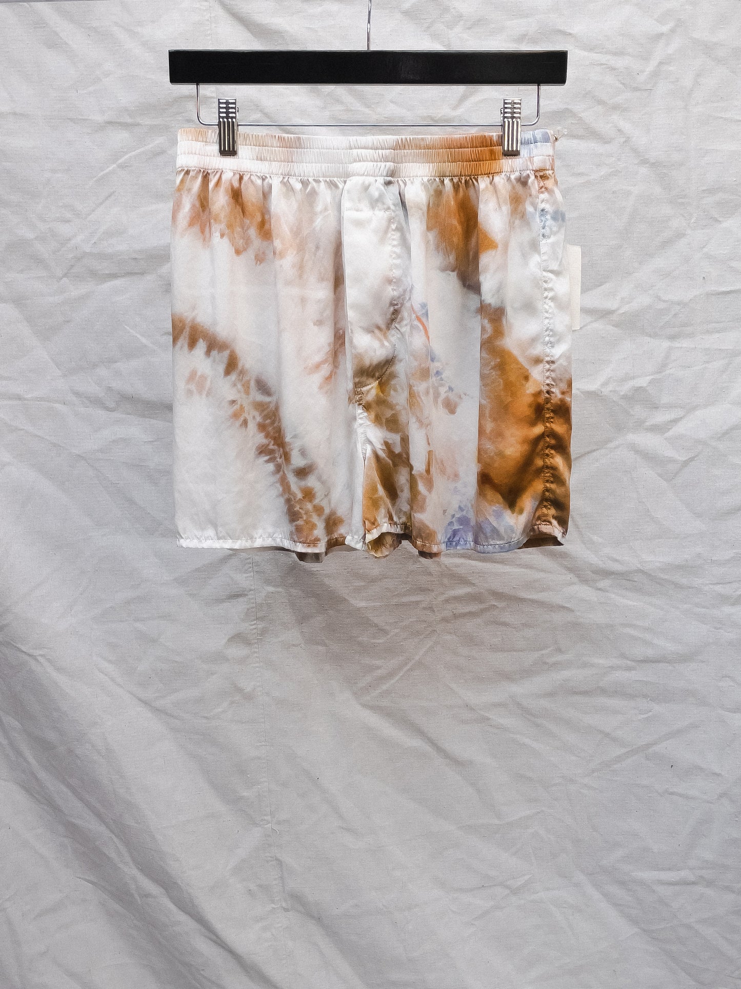 Boxer Short - Hand dyed 100% silk charmeuse