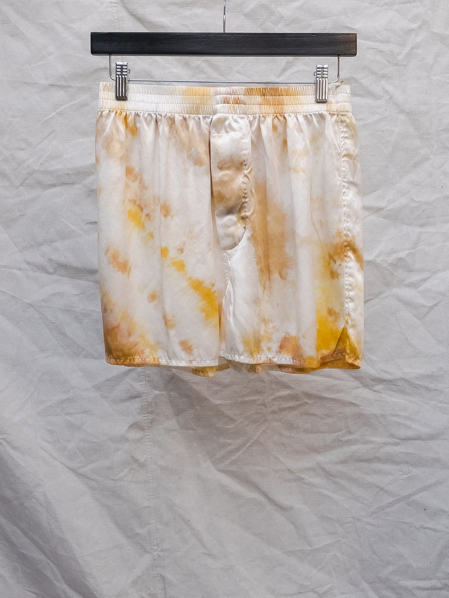 Boxer Short - Hand dyed 100% silk charmeuse