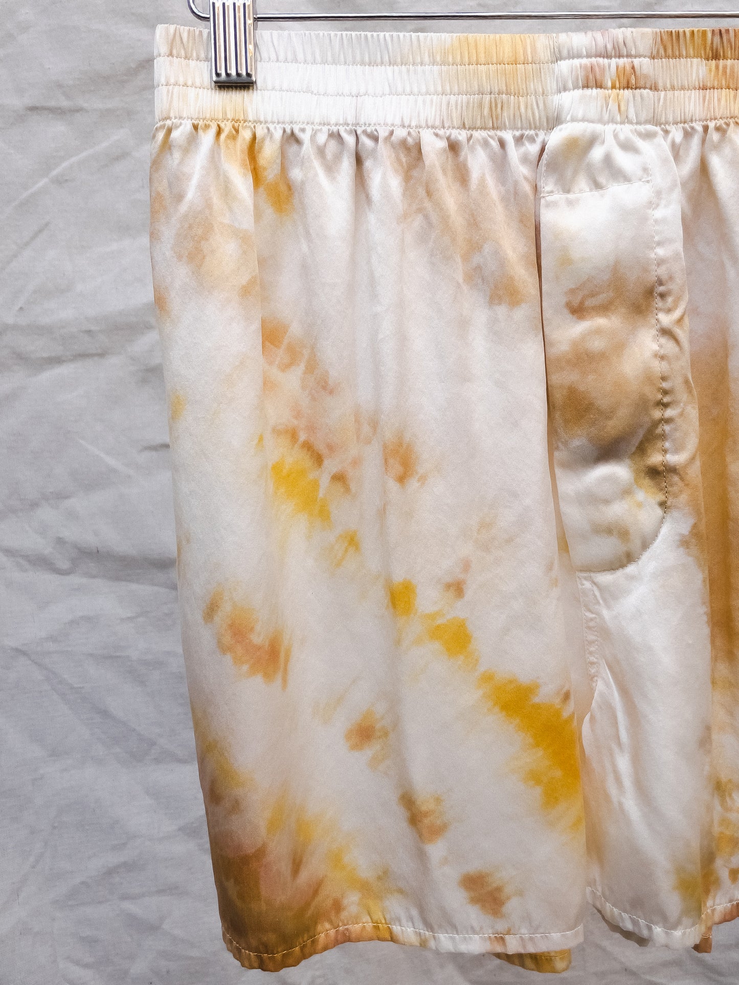 Boxer Short - Hand dyed 100% silk charmeuse