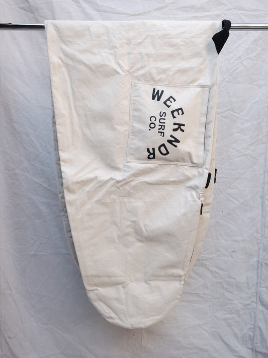 White Canvas Board Bag - 7’6
