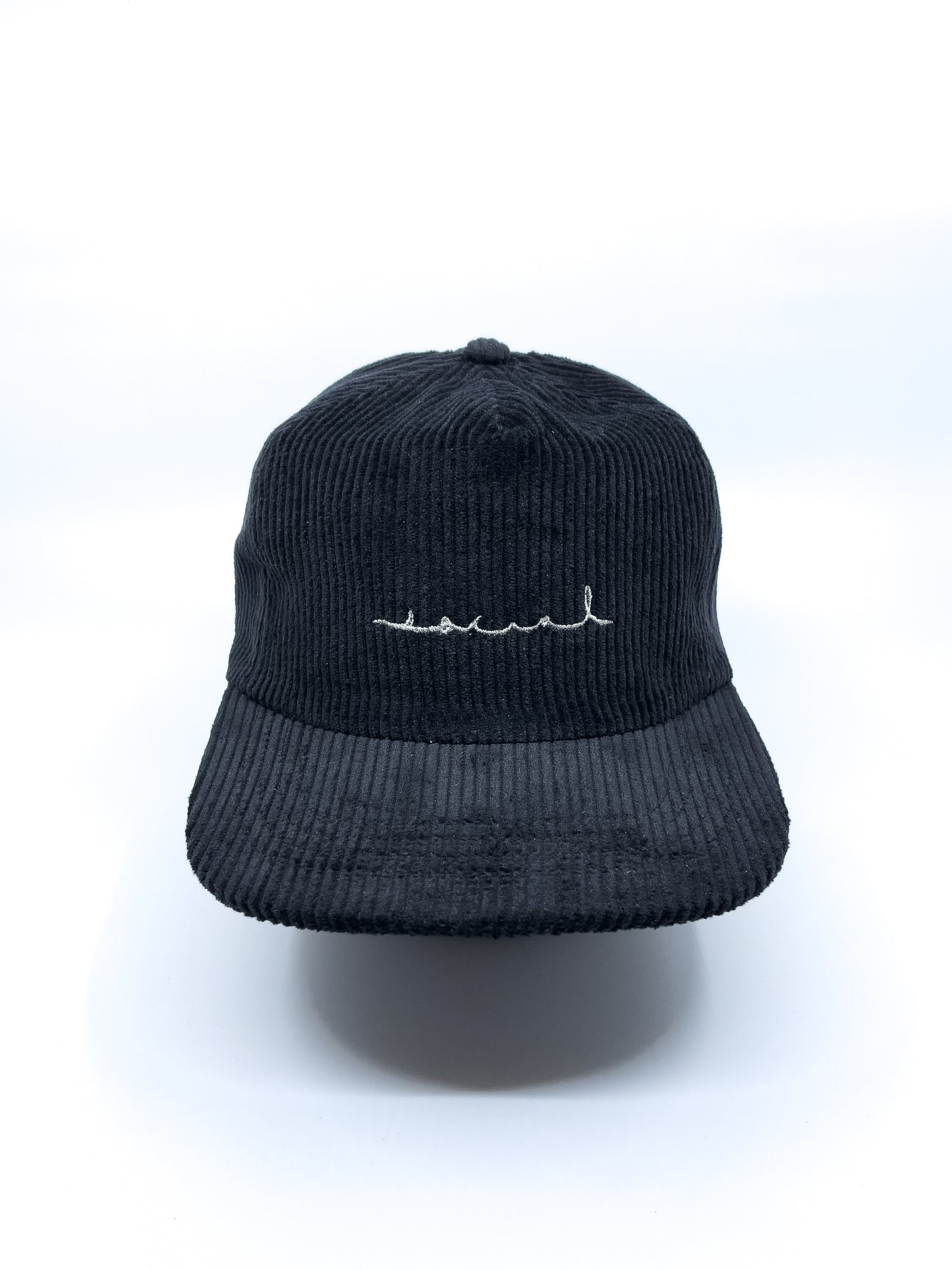 Social Script Corduroy Hat