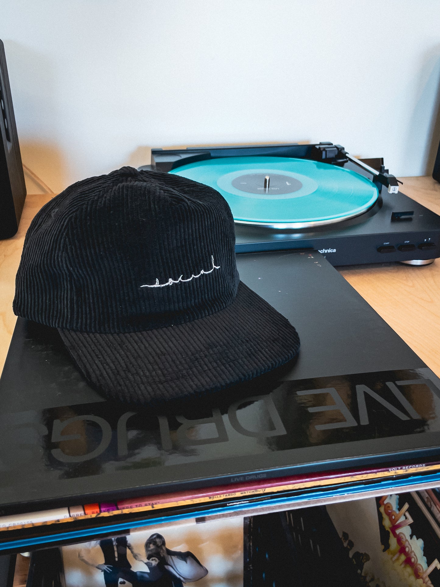 Social Script Corduroy Hat