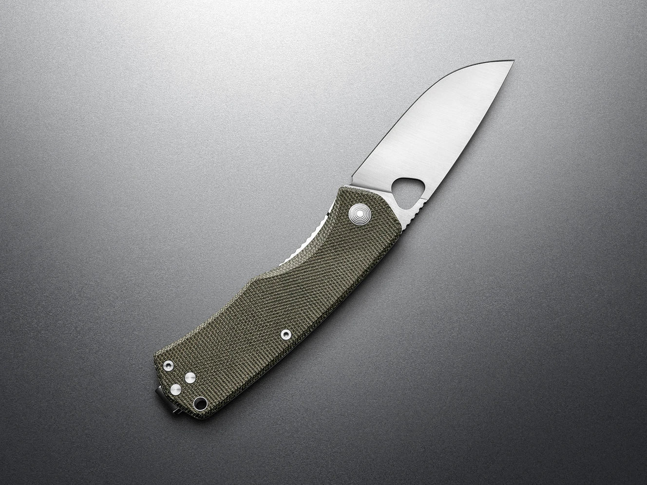 The Folsom - OD Green Micarta & Stainless