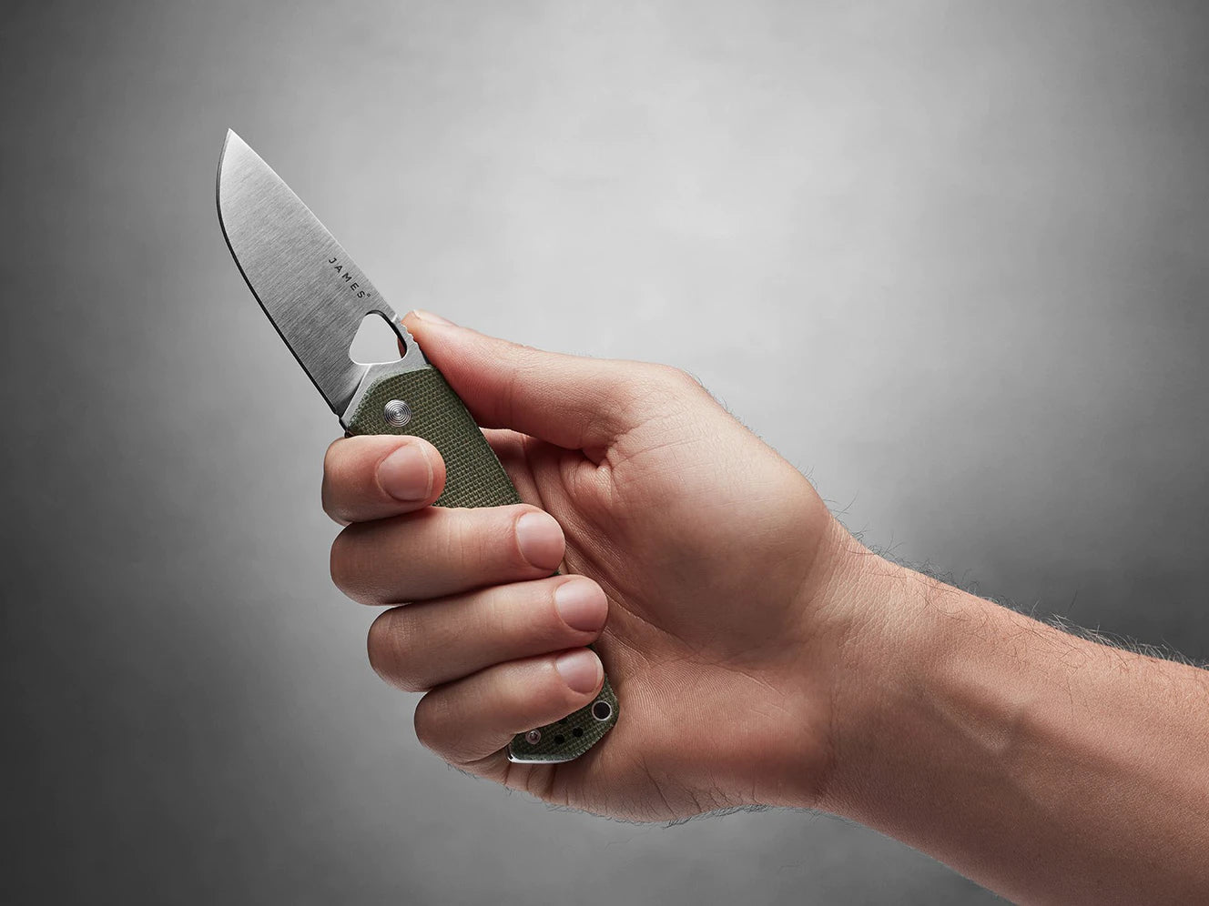 The Folsom - OD Green Micarta & Stainless