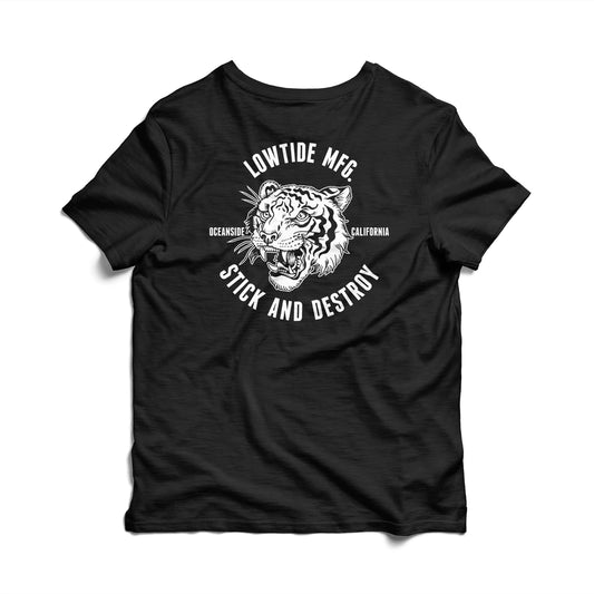 Tiger Pocket Tee - Black