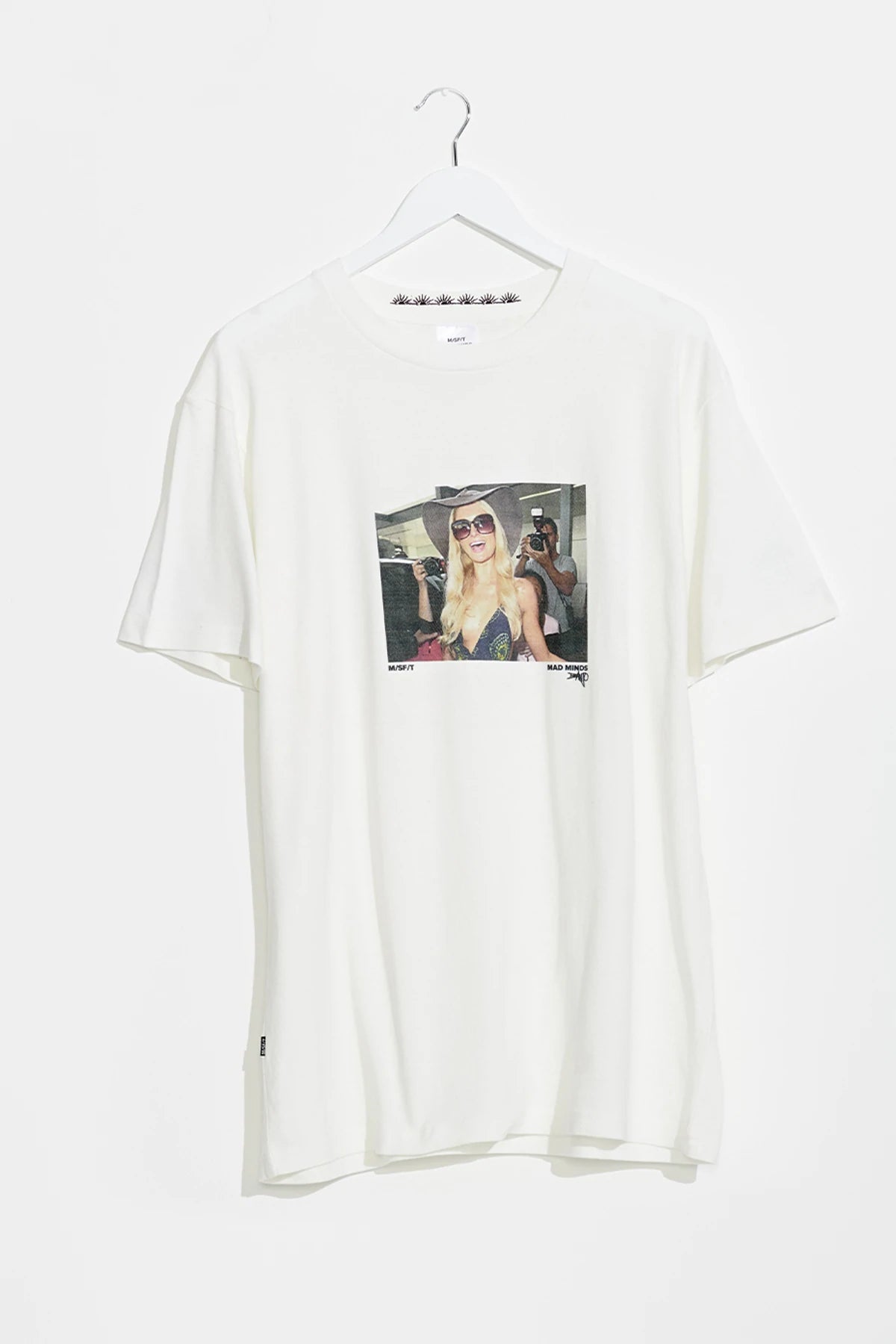 Paris With Love 50/50 Reg SS Tee - White