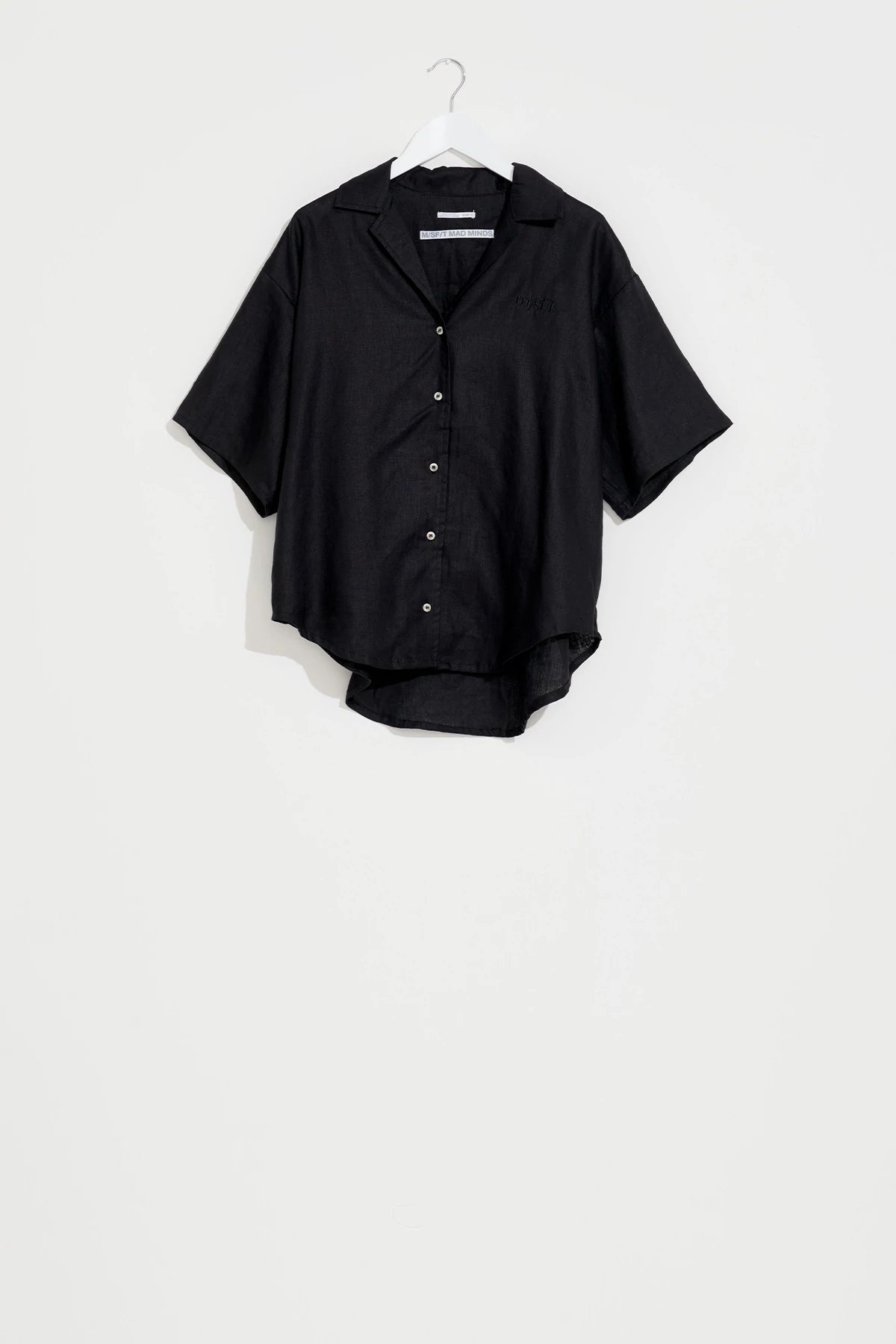 Well Tempered Linen Shirt - Black