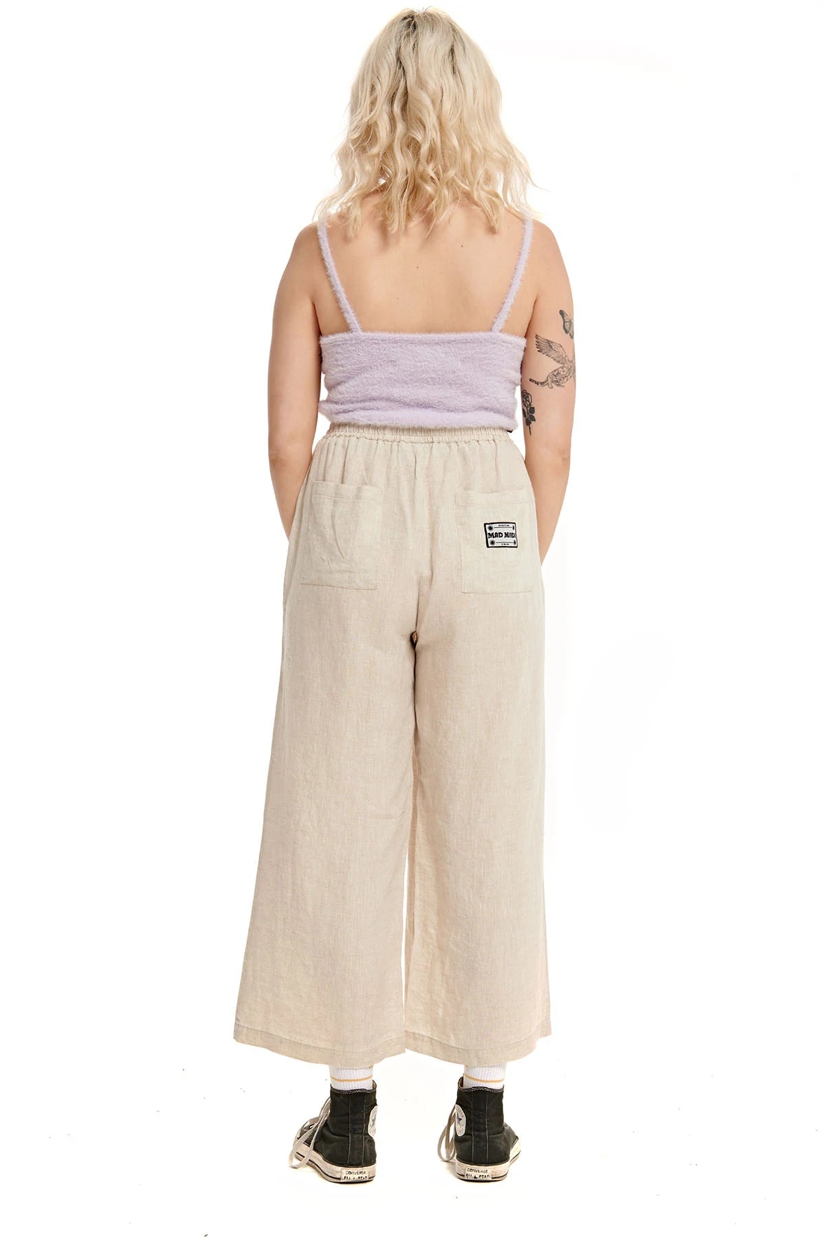 Motion Reads Linen Pant - Natural