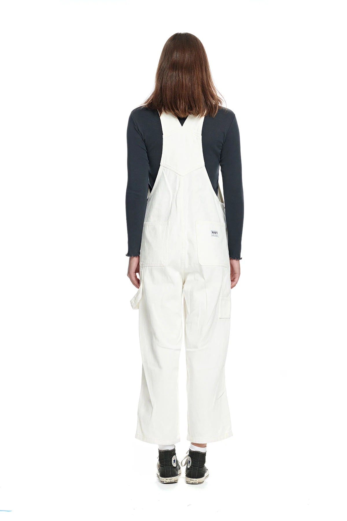 Mood Peaks Overall - Washed White