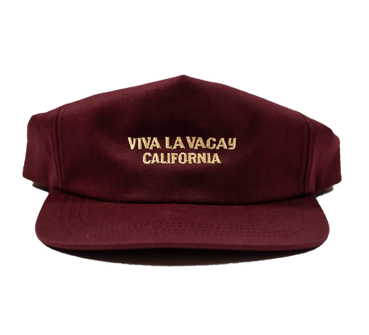 Viva California Cap - Maroon