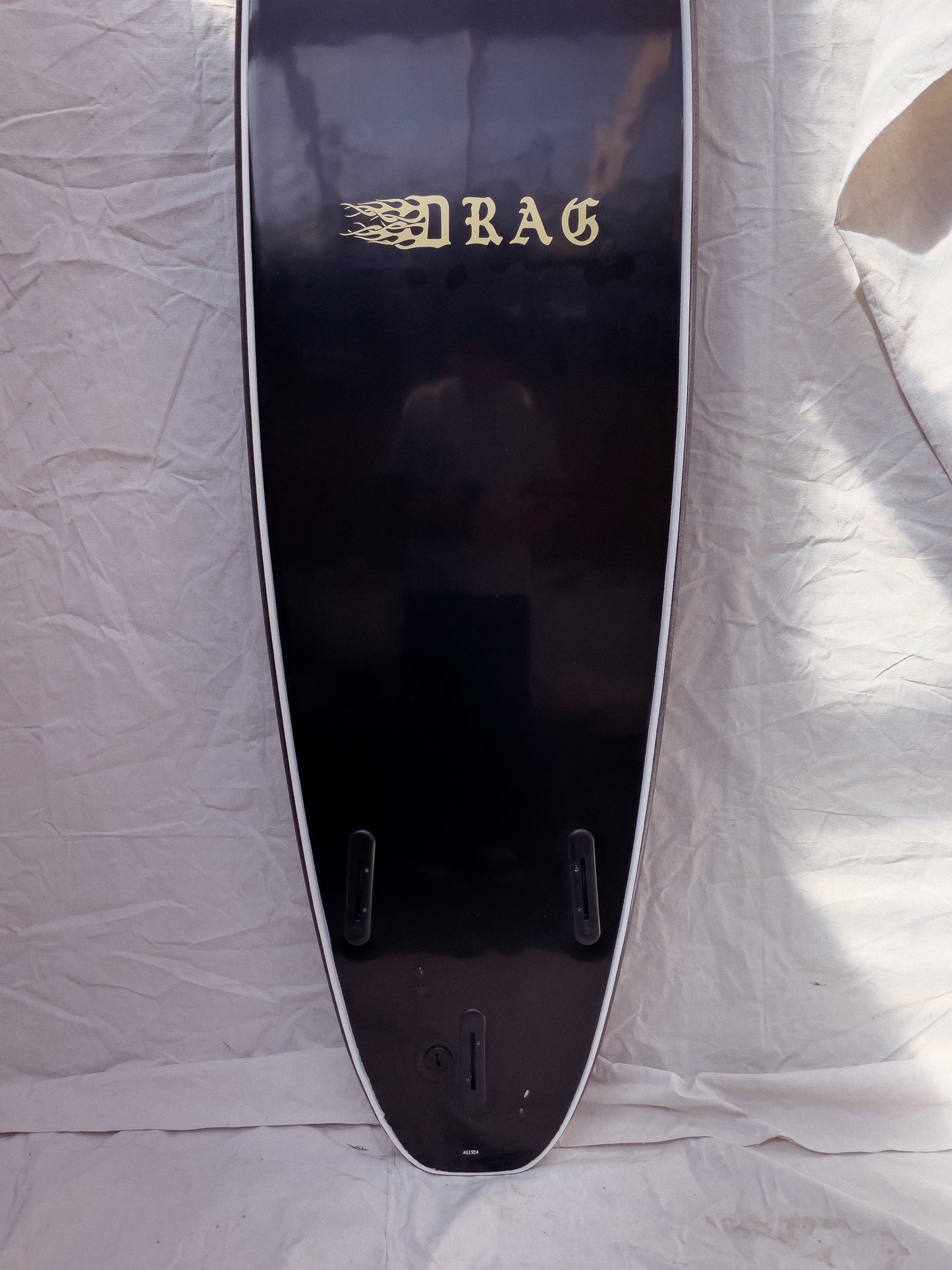 7'0 DRAG Board Co. Black Coffin