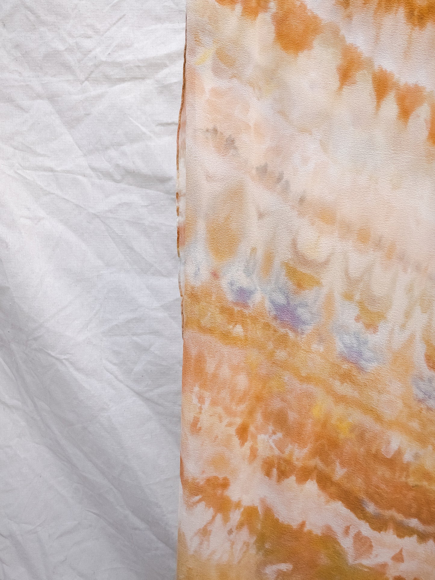 Sarong - hand dyed 100% silk charmeuse
