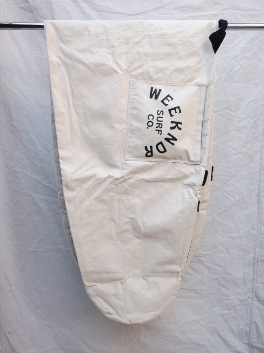 White Canvas Board Bag - 7’6