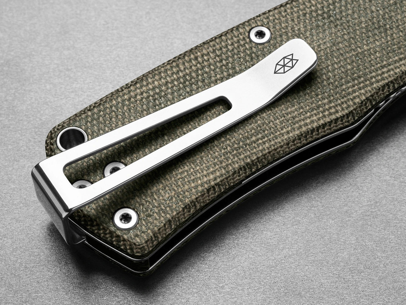 The Folsom - OD Green Micarta & Stainless